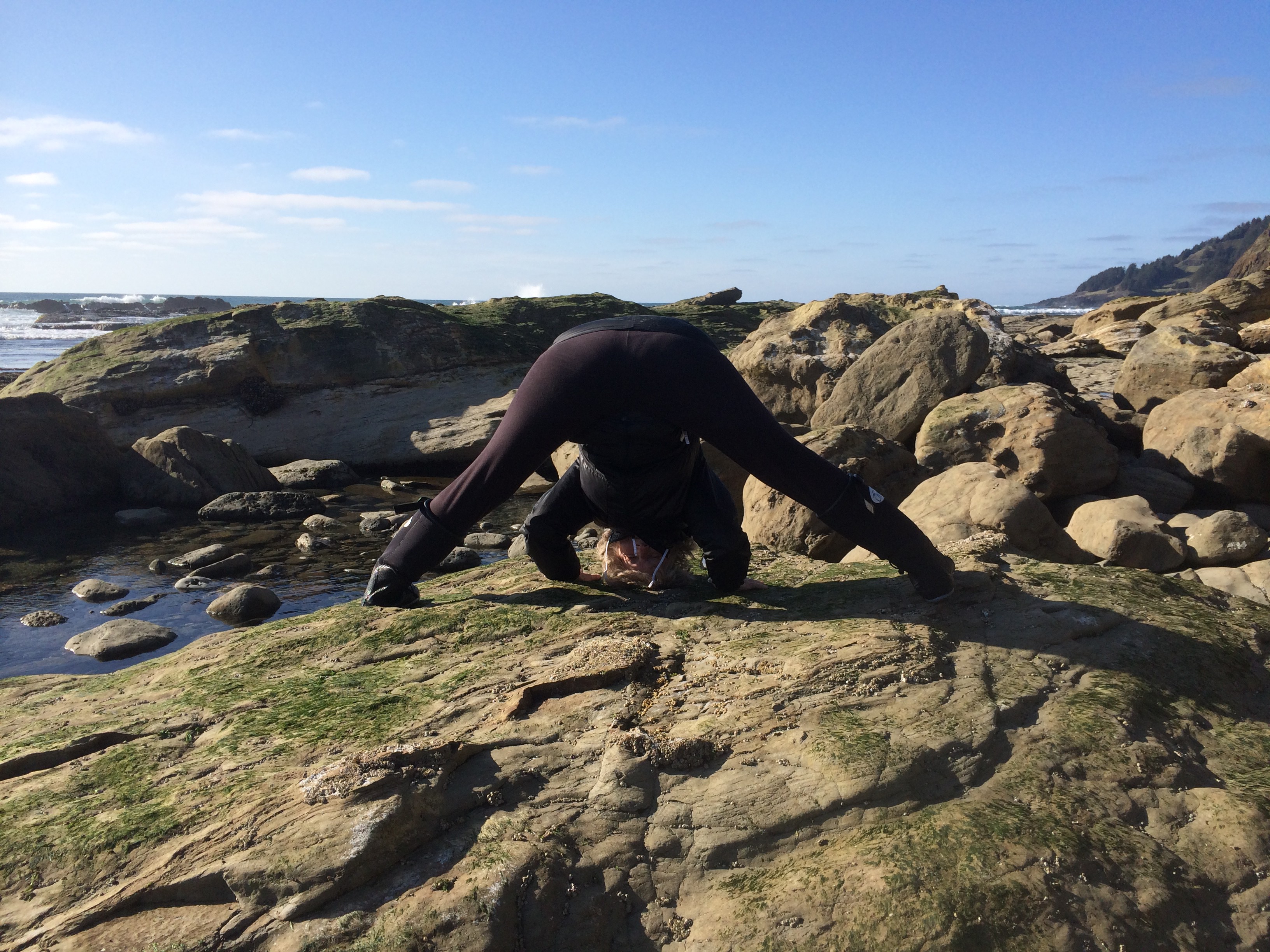 Annie on Oregon Coast